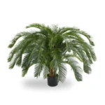 Cycas deluxe kunstpalm, H: 125 cm - Kunstplant