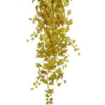 Herfst Maple kunst hangplant, H: 120 cm - geel