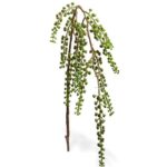 Karmozijn kunst Bessentak, H: 60 cm groen