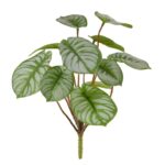 Pepperomia kunstplant, H: 25 cm