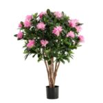 Rhododendron Kunstplant Deluxe, H: 115 cm Paars