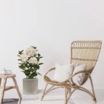 Hortensia Kunstplant in pot Hoog, H: 65 cm Wit – Kunstplant