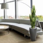 Sanseveria kunstplant, H: 110 cm – bont