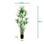 Papyrus deluxe kunstplant H: 175 cm – Kunstplant