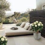 Hortensia UV Kunstplant Deluxe, H: 80 cm Creme