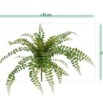 Rotundifolia Varen kunstplant, H: 55 cm