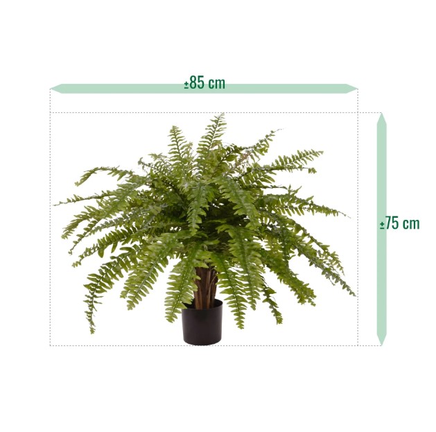 Boston Varen XL kunstplant Deluxe, H: 90 cm