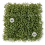 3D Honey Kunstmos mat, H: 25 cm – UV bestendig