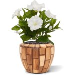 Petunia kunstboeket, H: 25 cm creme