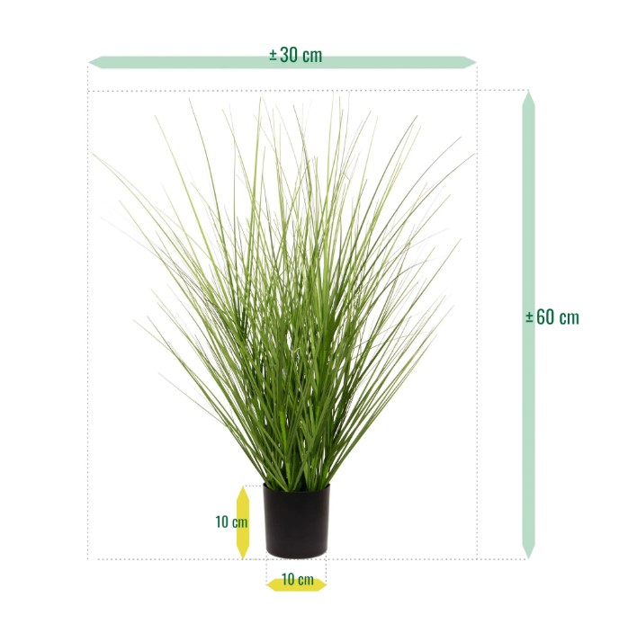Kunst Grasplant Promo, H: 60 cm