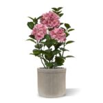 Hortensia Kunstplant in pot, H: 65 cm Roze