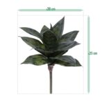 Sanseveria Kunstplant, H: 25 cm groen