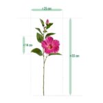 Hibiscus tak, H: 65 cm – cerise