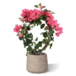 Bougainvillea Kunstplant, H: 45 cm in pot