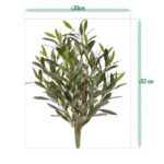 Olijf Kunstplant, H: 50 cm UV